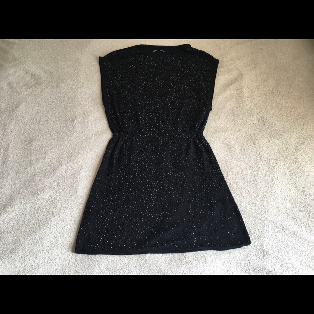 ALICE + OLIVIA “sparkling” black dress